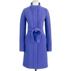 NWT J. Crew Double-Cloth Funnel Coat